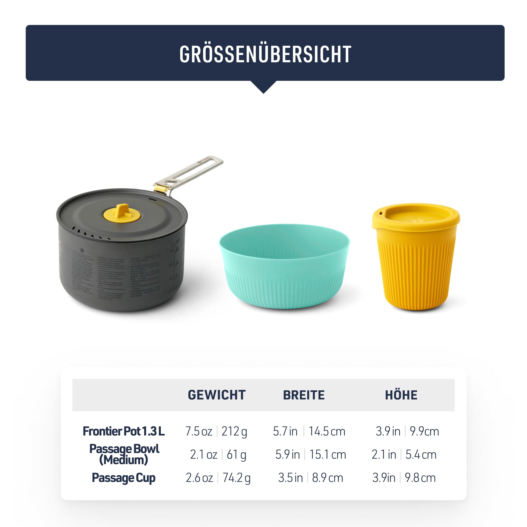 Sea to Summit Frontier Ultralight One Pot Kochset
