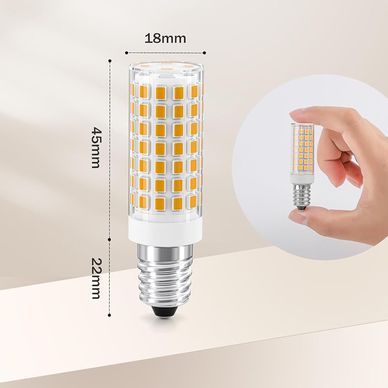TASMOR E14 LED izzó 5W meleg fehér 800 lm 3000K 2db csomag
