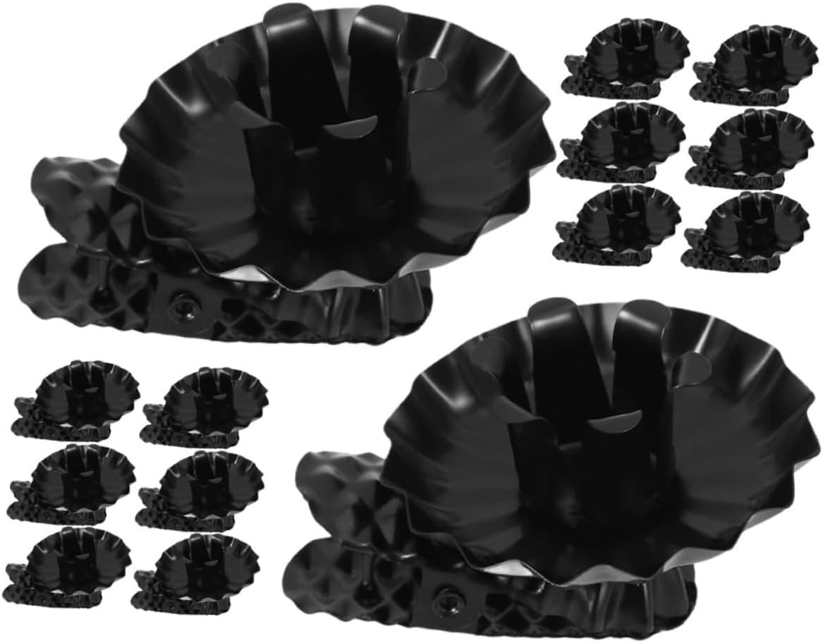 Alipis 60pcs Candle Holder Ornament Christmas Tree Candle Clip Decors for Parties Holidays