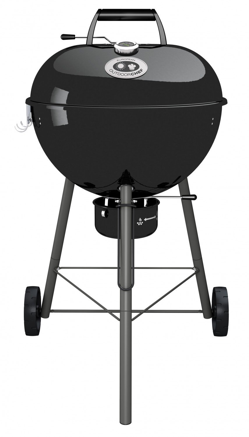 OUTDOORCHEF Chelsea 570 C Barbecue Charcoal Kettle Black