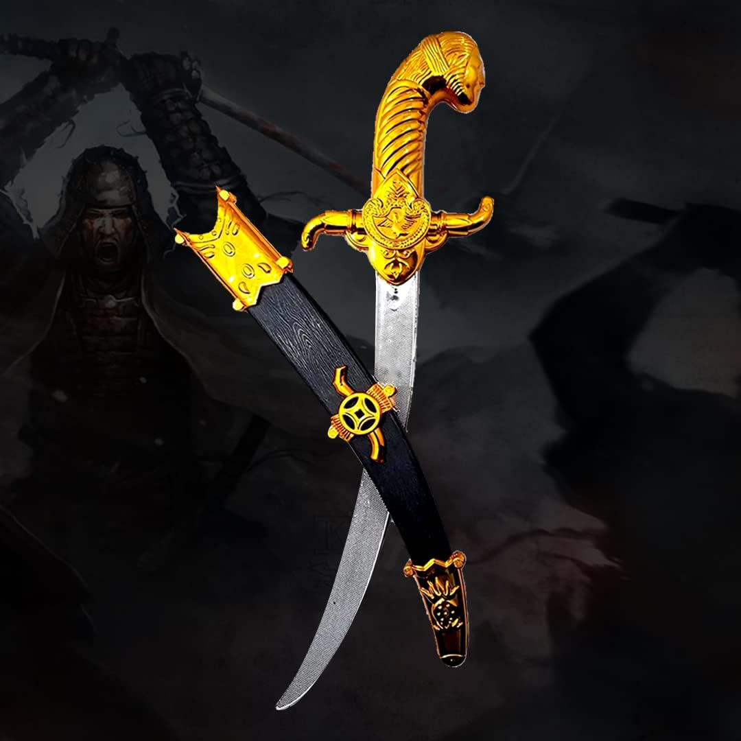 See full amazon price history chart for Ekan Sword Toy with Cover Fancy Dress Costume Accessories for Kids Black Golden Fighting Sword for Child Play Pack of 1 Ekan Sword Toy with Cover Fancy Dress Costume Accessories for Kids Black Golden Fighting Sword for Child Play Pack of 1 (B08X3M9312) Amazon Price History, Amazon Price Tracker