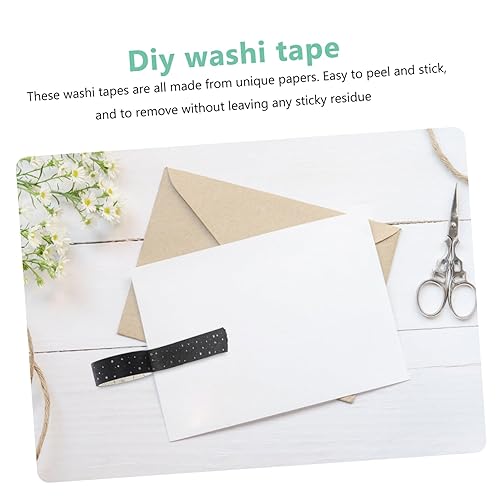 Miniatura 3 de EXCEART Decorative Tape 20 Rolls Pick up Washi Tape 20 Rolls DIY Washi Tape Decorative Washi Tape Sticker Account Sticky Paper Tape