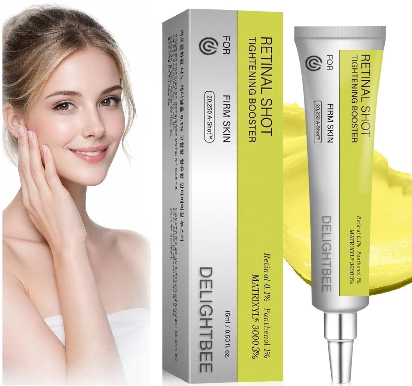 Retinal Face Serum with 0.1% Vitamin A Retinal, Matrixyl 3000 Peptide & Panthenol, Lightweight Facial Moisturizing Serum for Daily Night Skincare-image-35