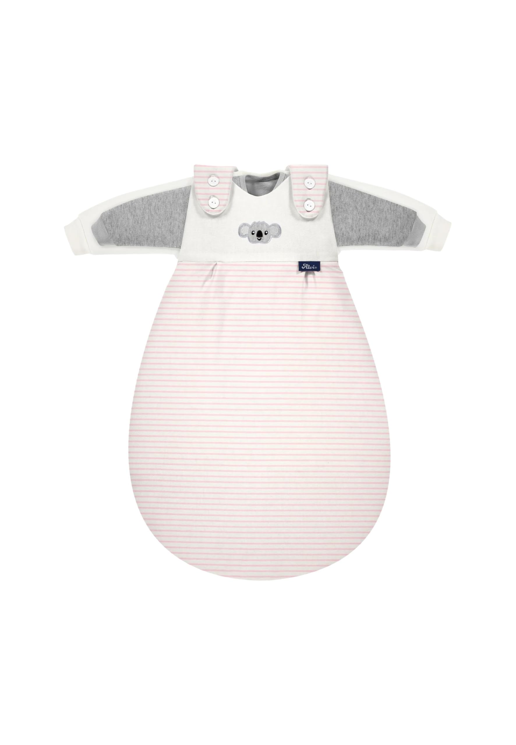 Alvi Baby Mäxchen 3tlg. ringlets koala rose/Alvi Außensack & zwei Alvi Innensäcke/Ganzjahresschlafsack mitwachsend
