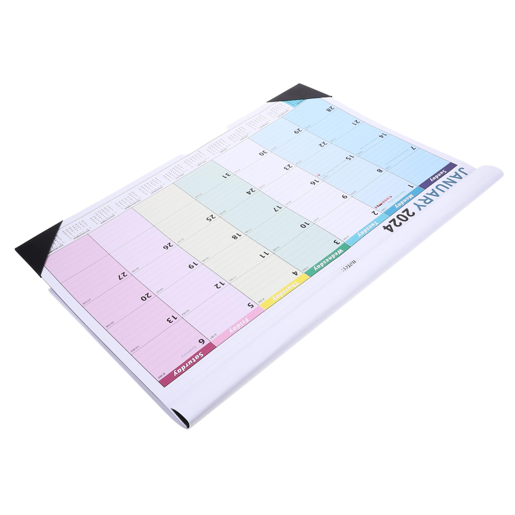 VILLCASE 3stücke Monatlicher Wandkalender Hochwertigem Dickem Papier Für Büro Und Zuhause Europäischer Stil Monate Dekorativ Und Praktisch Planungsunterstützung