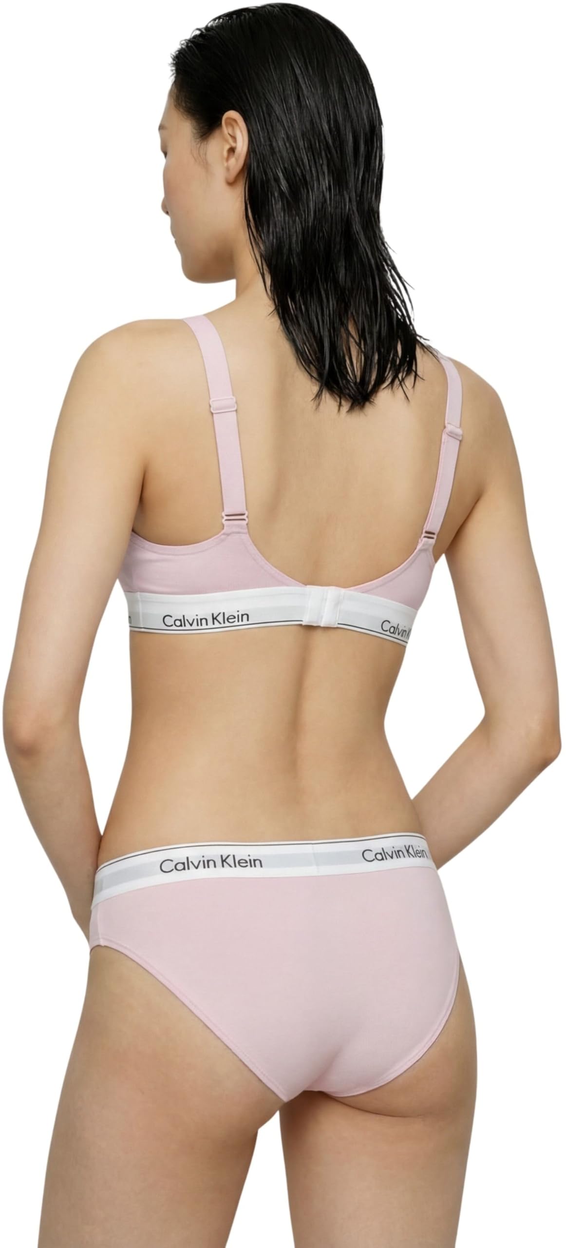 Calvin Klein Damen Bralette Lift mit Logobund