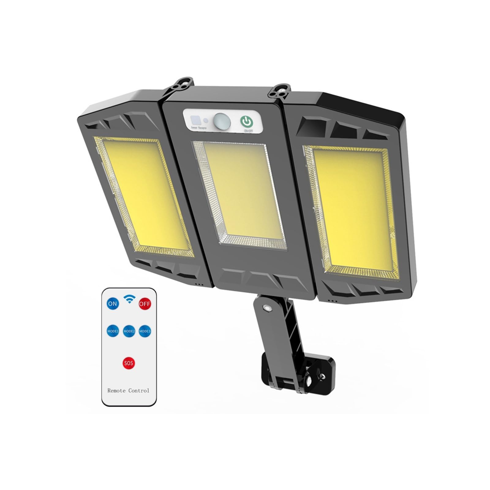 Lampy Solarne ZewnęTrzne, 10000 lm LED Solar światła parkingowe lampa słoneczna zasilany światłem słonecznym wodoodporny czujnik ruchu PIR oświetlenie uliczne do dekoracji ogrodu Bardzo Szeroki KąT śW