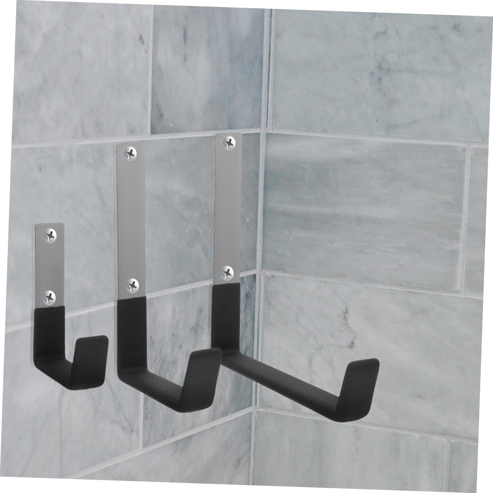 Operitacx 6 pezzi Ganci da Muro per Garage Set Ganci Resistenti per Riporre Biciclette e Facili da Installare e Slip per Organizzazione Versatile e