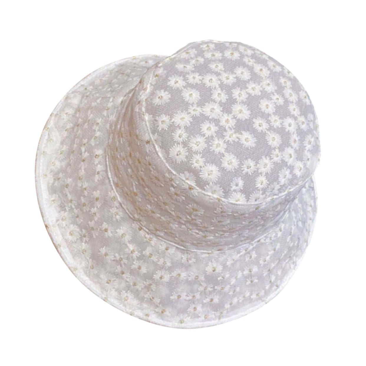 FOMIYES Cappello da Pescatore in Pizzo Ricamato Cappello in Pizzo Cappello da Pescatore per Donna Cappelli da Esterno Protezione UV Cappello da Sole Cappelli da Sole per Donna