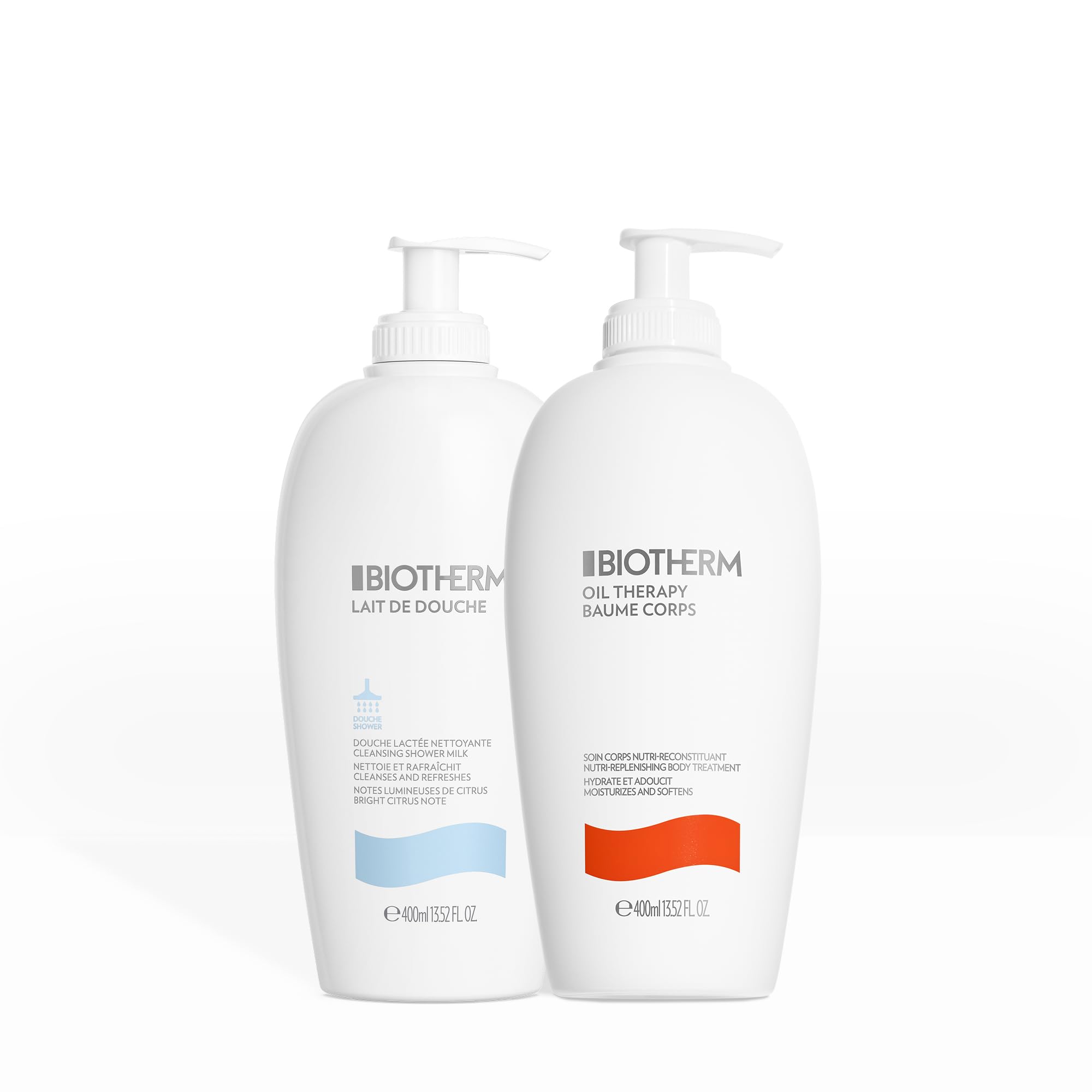 Biotherm Lait De Douche Duschgel, erfrischendes Duschgel mit Life Plankton und Zitrusextrakten, für intensive Feuchtigkeit und ein geschmeidiges Körpergefühl