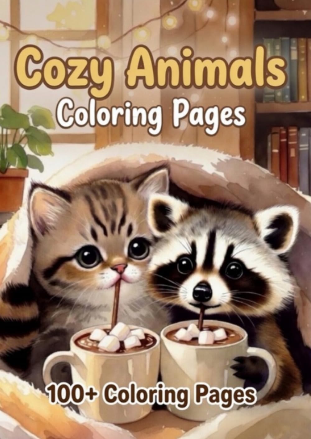 Cozy Animals: Coloring Pages