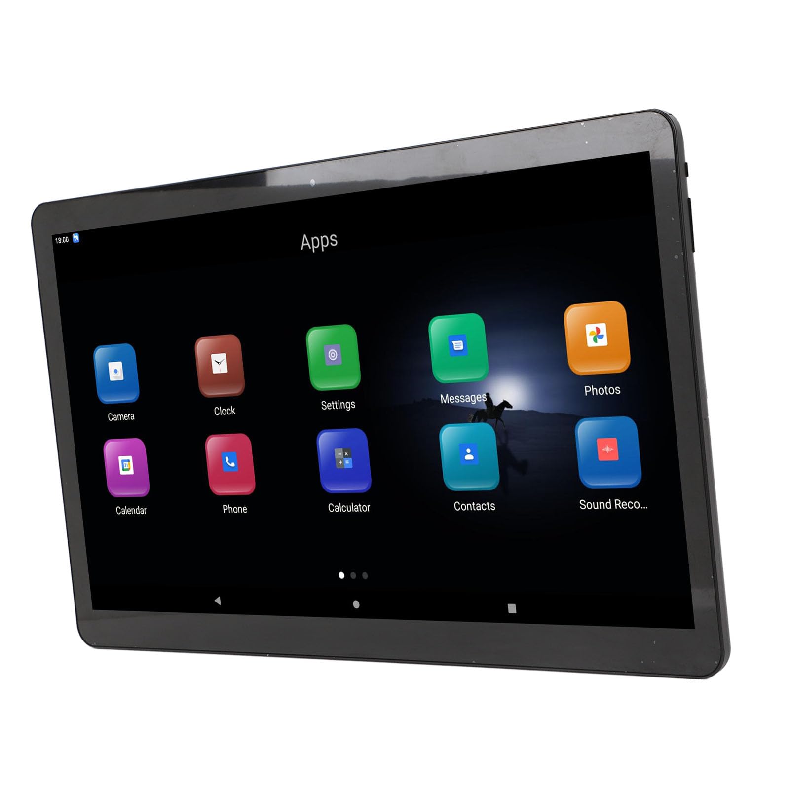 Tablet per poggiatesta 15,6 pollici, schermo IPS 1080p, con rotazione di 90 gradi per Android 11, ideale per autobus, SUV, default