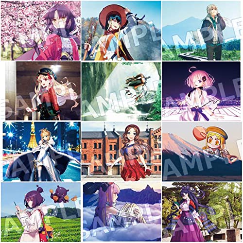 Amazon.co.jp: FGO 5周年 全国 47都道府県 クリアファイル 