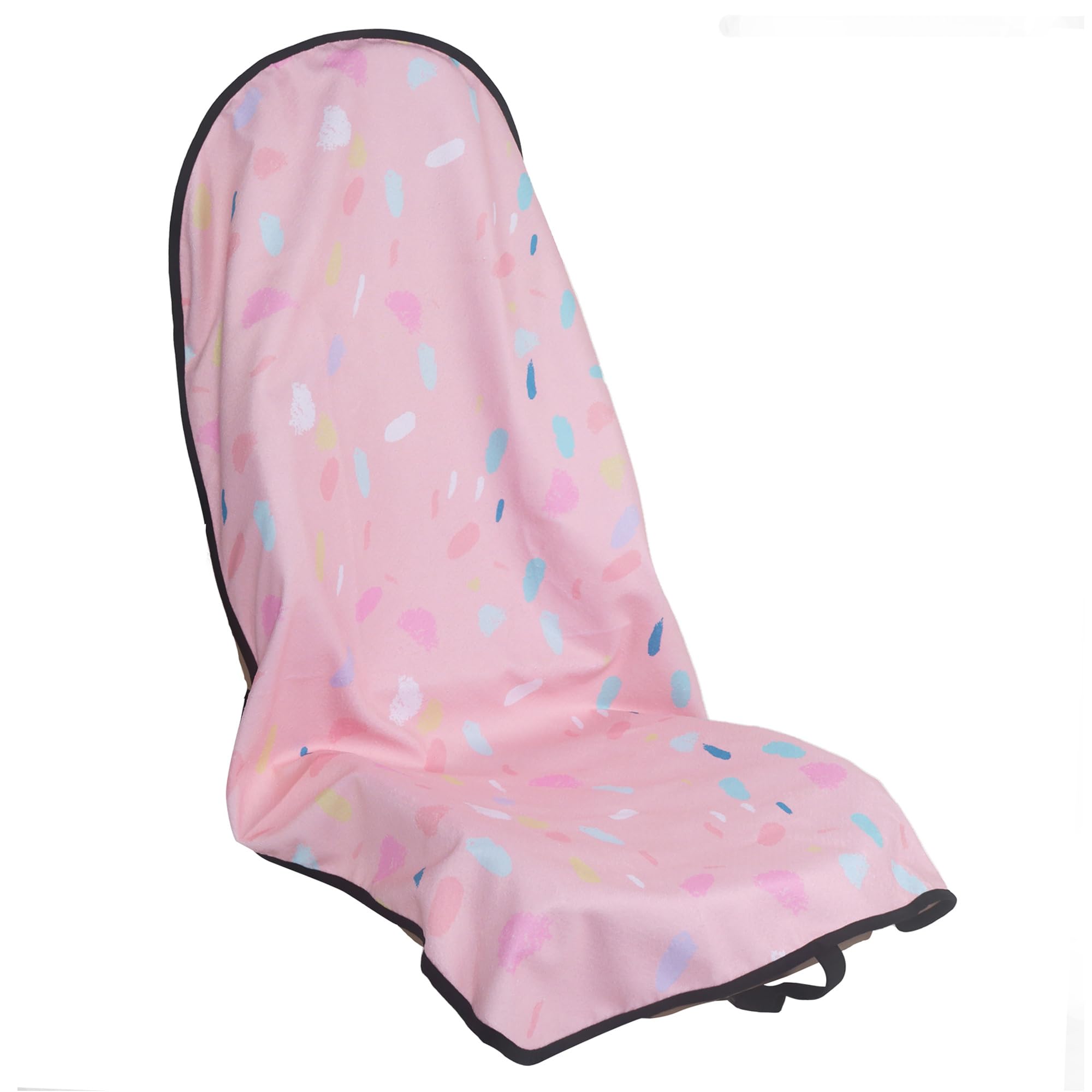 Photo 1 of ** USED**LoyaGour Car Seat Cover Protector Front Seats,for Gym Workout,Running,Swimming,Beach and Hiking,Waterproof Sweat Towel Bucket Seat Covers for Cars SUV Trucks (Pink Marbling, 1Pcs)