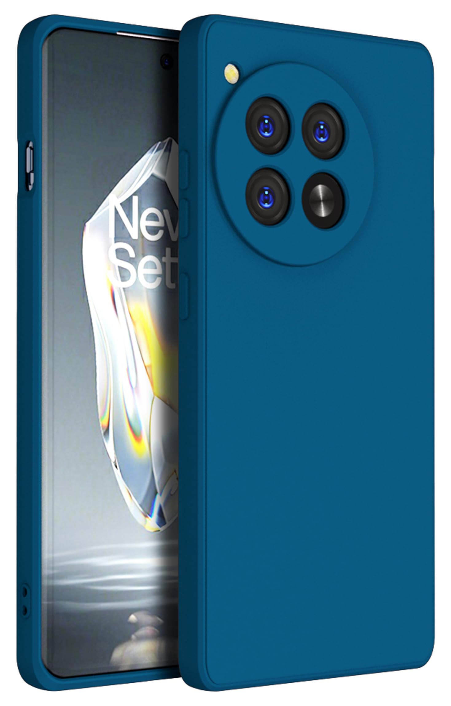 Kapa Matte Protective Lens Flexible Back Cover for Oneplus 12R | Slim Silicone with Soft Lining Shockproof Full Body Bumper Case (Blue) (B0CV5DLRGY) Amazon Price History, Amazon Price Tracker