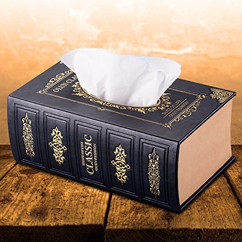 Buy Generic style retro tissue box creative car box old book storage