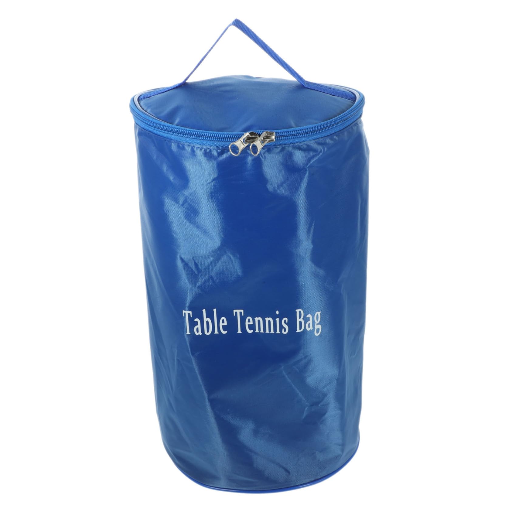 ibasenice Sports Ball Bag Table Tennis Supply Large Capacity Easy to Carry Multi-function Pingpong Balls Bag Blue