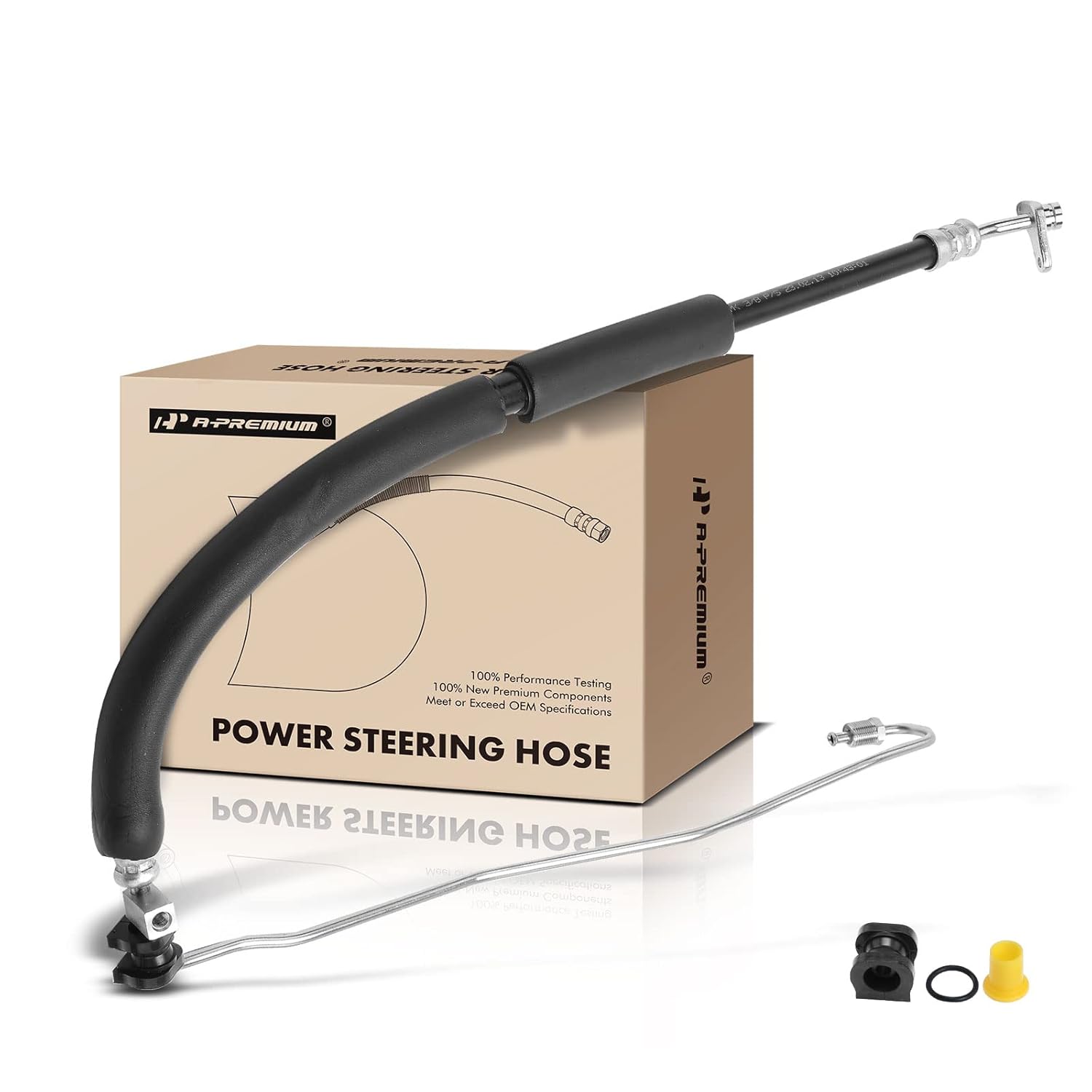 Mangueira de Direção Hidráulica A-Premium Compatível com Honda CR-V 2007-2011 2.4L - Conexão da Bomba ao Rack