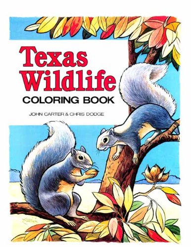 Amazon.co.jp: Texas Wildlife Coloring Book : Carter, John: 洋書