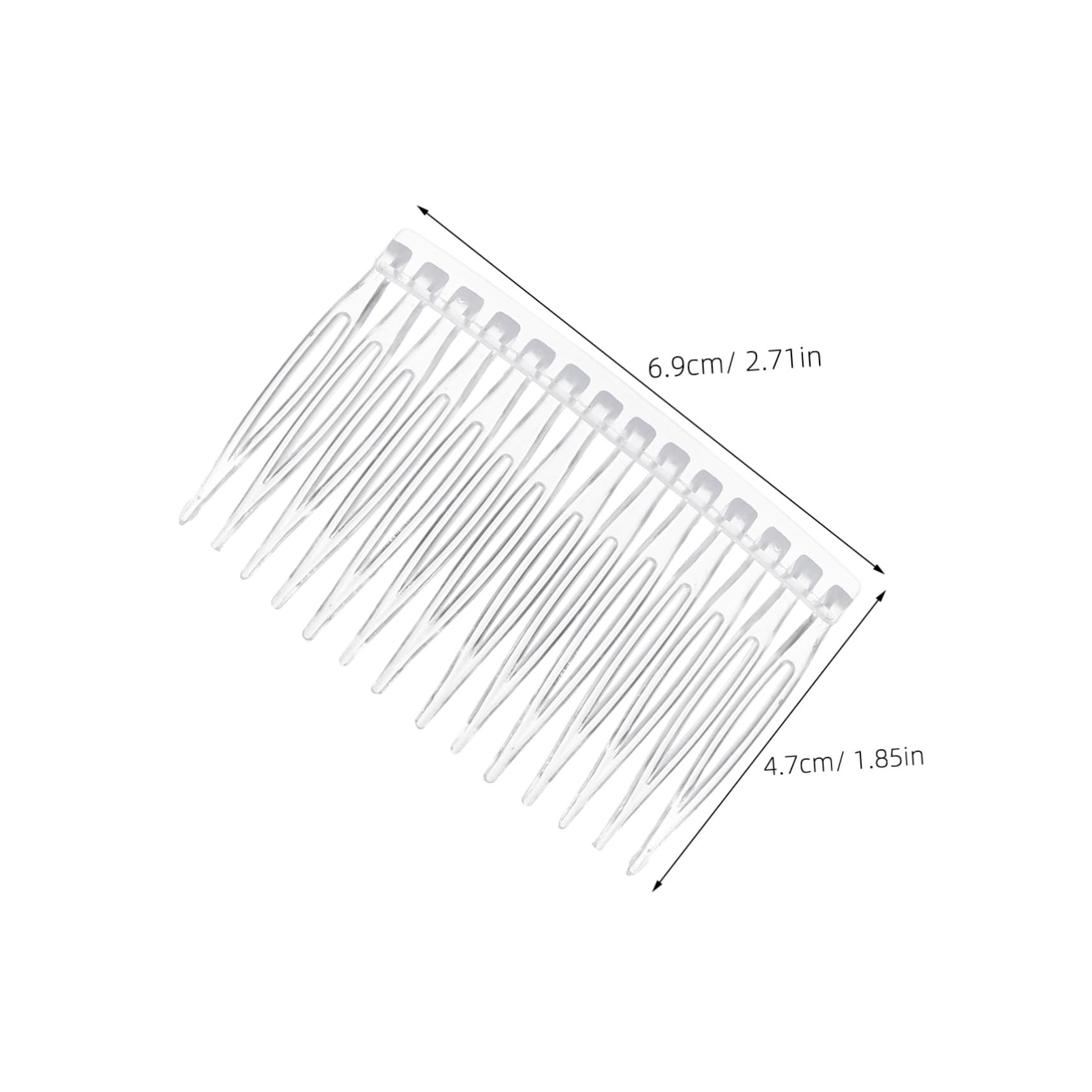 320 Piezas Peines Laterales Pequeños para Mujer Accesorios Compactos DIY para Estilizar Flequillos y Recogidos Clips Decorativos Resistentes para Diario