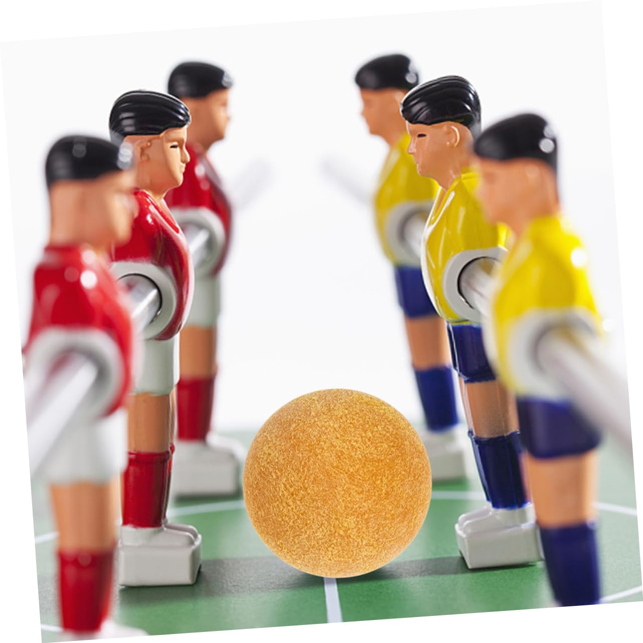Abaodam 30piezas Bolas De Futbolín para Mesa Accesorios De Futbolín Bolas De Repuesto para Partidas De Futbol Casa y Tiendas