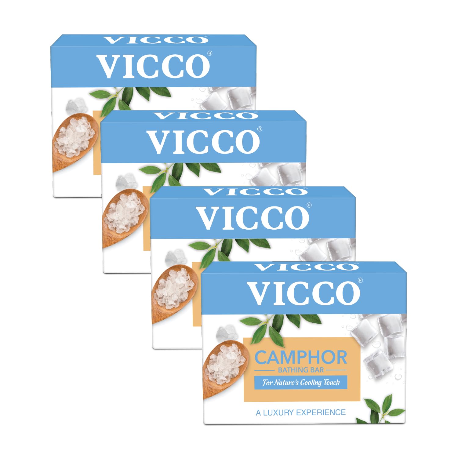 Vicco Camphor Bathing Bar | 100gm | Pack of 4-image-48