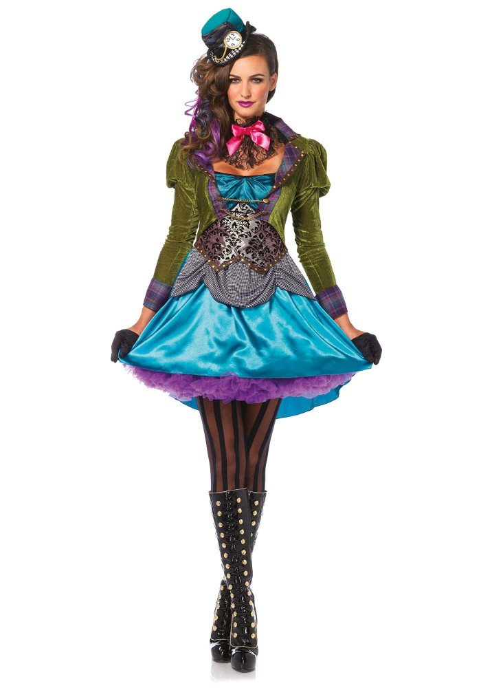 Alice In Wonderland Disney Mad Hatter Adult Costume Kit