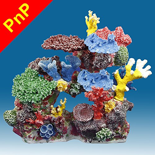 Instant Reef DM032PNP Large Artificial Coral Inserts Decor, Fake Coral