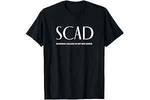 SCAD Art Deco Styled College T-Shirt