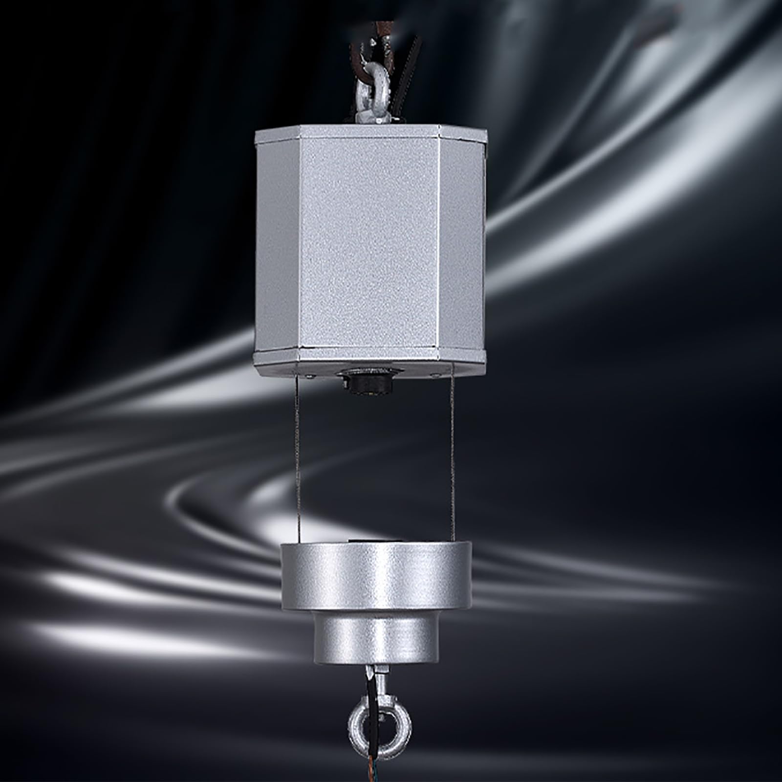 Sollevatore elettrico per lampadario, con telecomando, Smart LED, altezza: 15 m, capacità di carico: 2-10 kg, velocità: 3 m/min, per officine, palestre, magazzini, supermercati