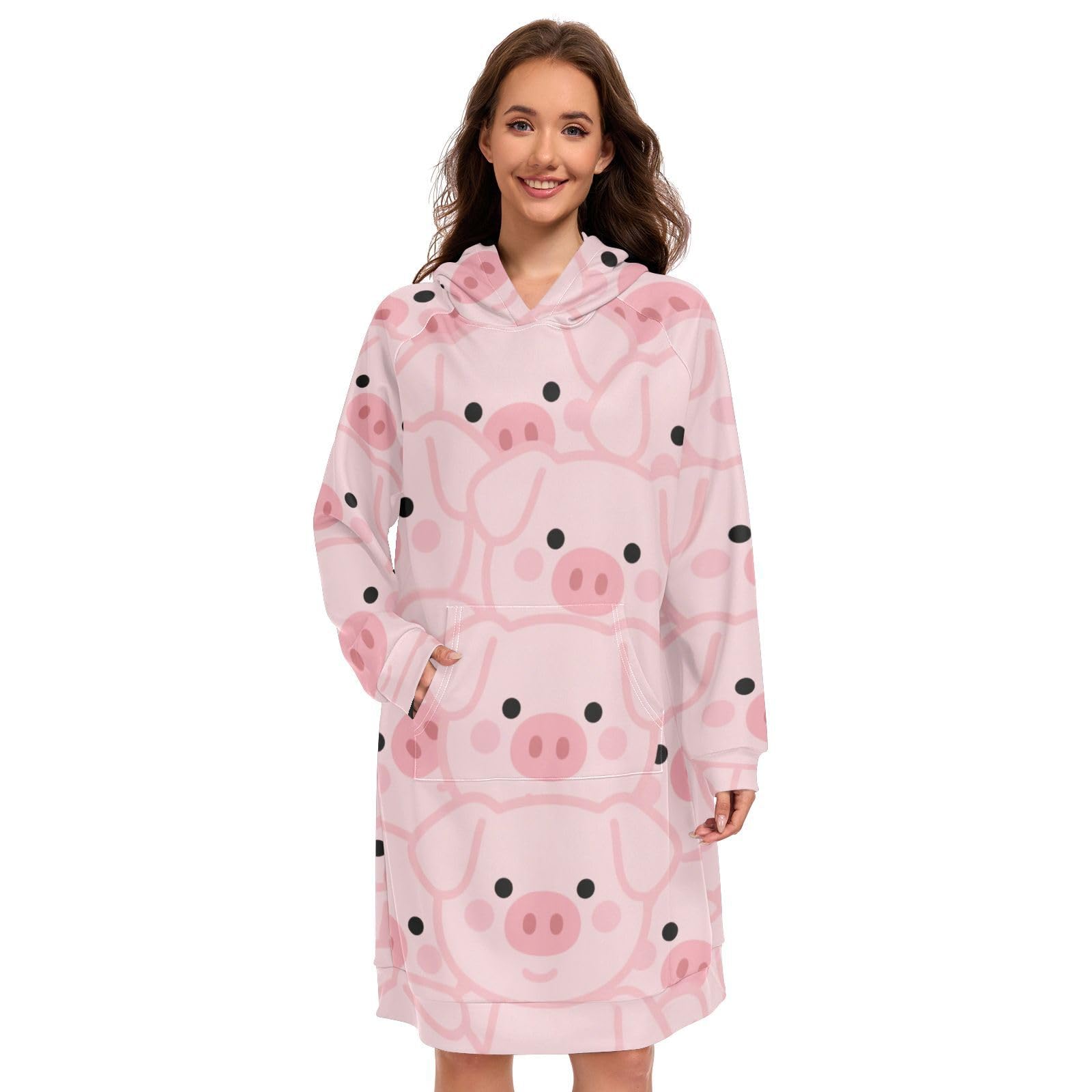 S, L, XXl damskie bluzy z kapturem, sweter z kapturem dla kobiet tunika