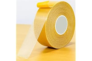 Mirajanes Adhesive Double-Sided Gauze Fiber Mesh Tape - Super Strong and Versatile