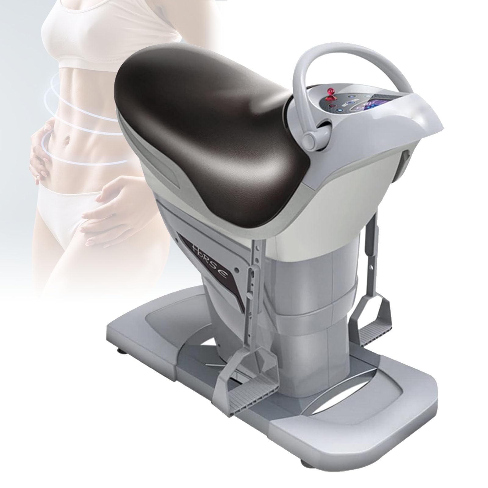 Macchina Per Equitazione Elettrica Da 200 W, Simulatore 3d Di Equitazione, Macchina Per Fitness, 20 Velocità Con Display Lcd E Interruttore Di Sicurezza Per Palestra Domestica, Ufficio