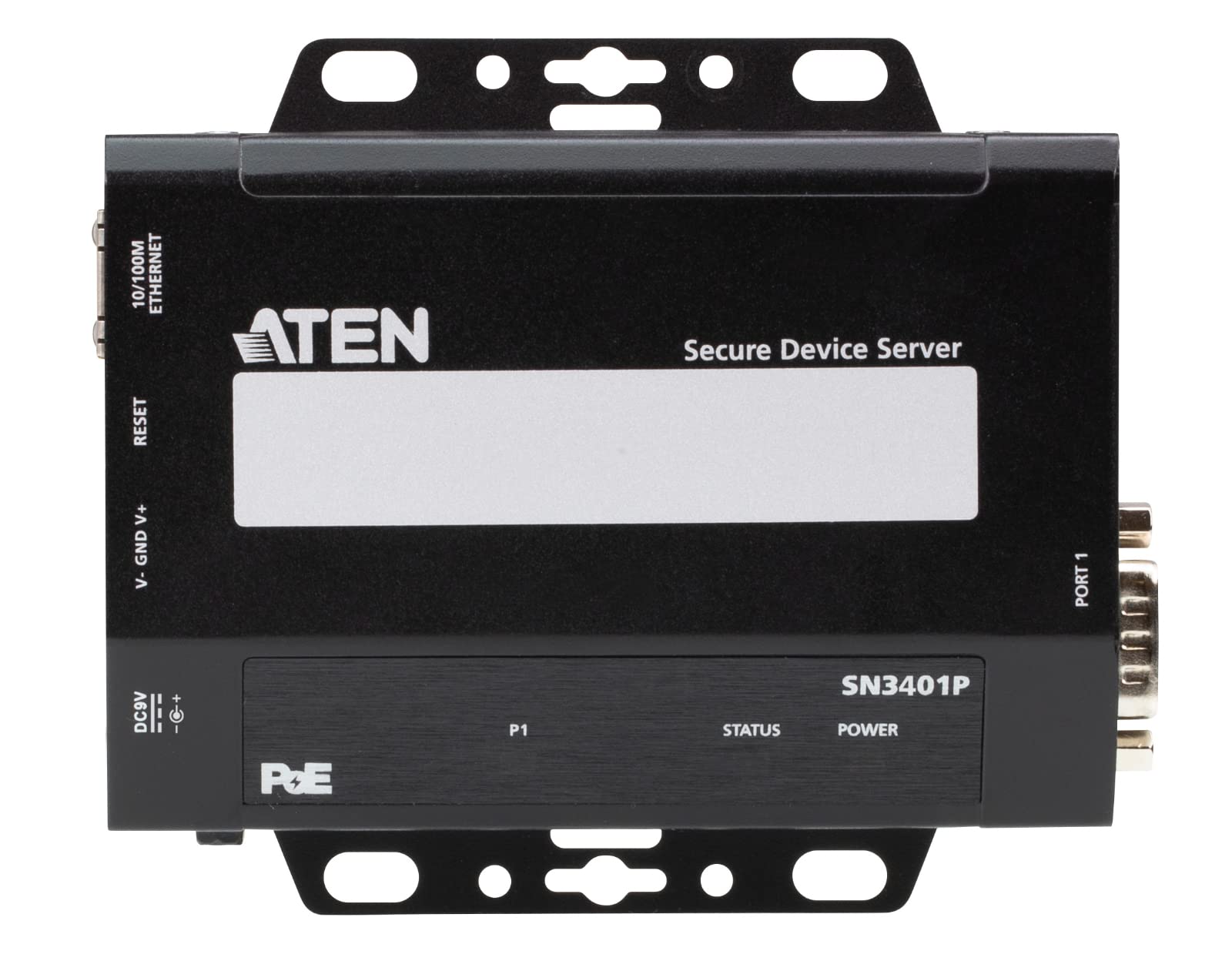 ATEN SN3401P 1-Port RS-232/422/485 Secure Device Server PoE