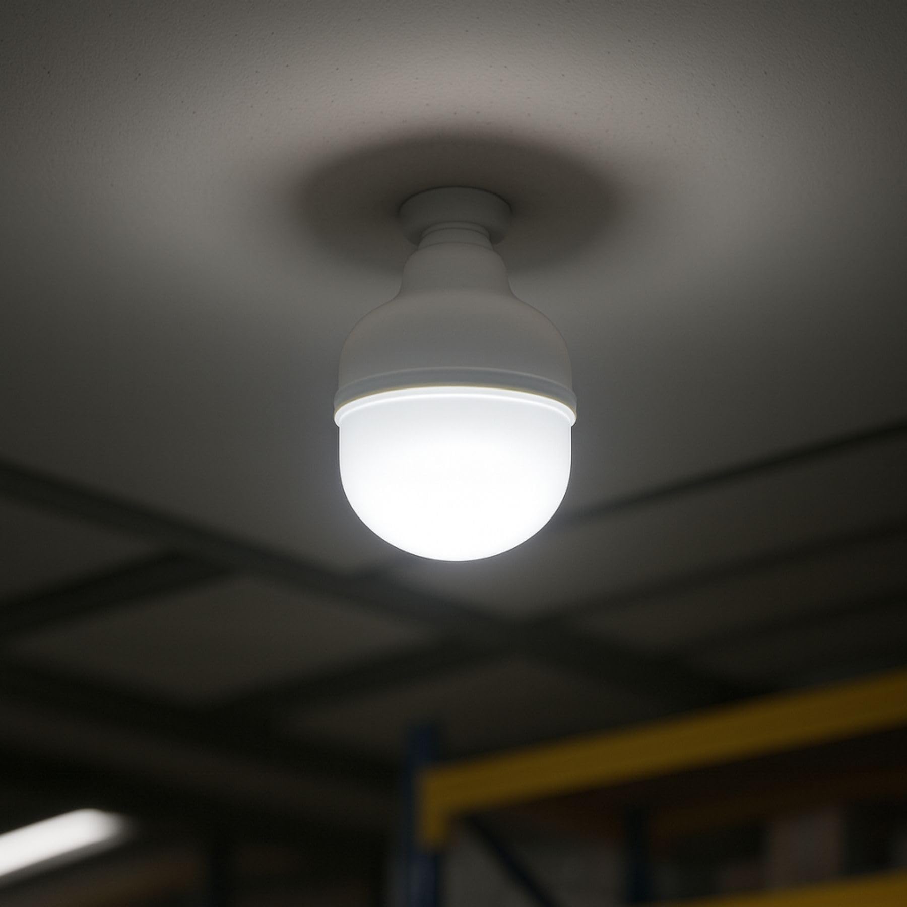 A2ZWORLD 4 Pezzi Lampada Led E27 Globo Gigante T120, 38W=230W 4050 Lumen, Diametro 117mm Lunghezza 179mm, Bianco Freddo 6500K, Angolo 360°