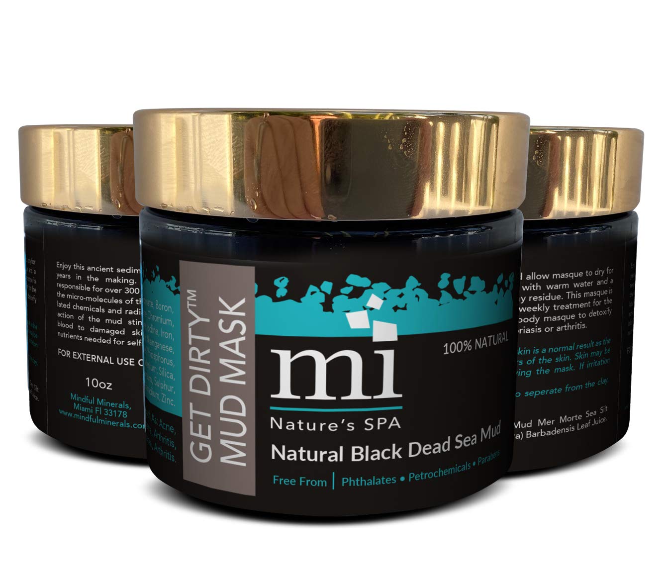Mindful MineralsGet Dirty Mud Mask-mineral rich mud from the Dead Sea and Organic Aloe Vera