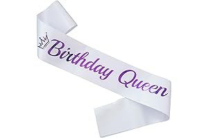 Birthday Queen Sash: A Regal Accessory for Your Birthday Festivities