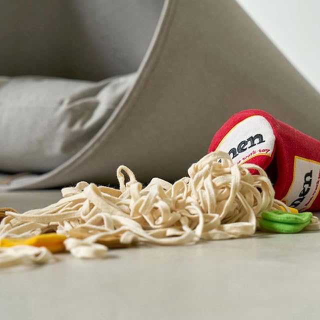 Foto 8 de 8 de Niktule Snuffle para Perros, Juguetes interactivos para Perros Ramen, Dog Puzzle Toy IQ Training