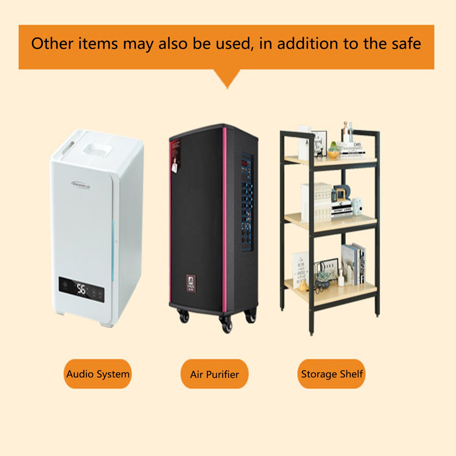 Safe Box - Cubierta antipolvo para equipos y muebles, tamaño personalizado, opciones grandes, medianas y pequeñas, protege contra el polvo y los daños, material duradero
