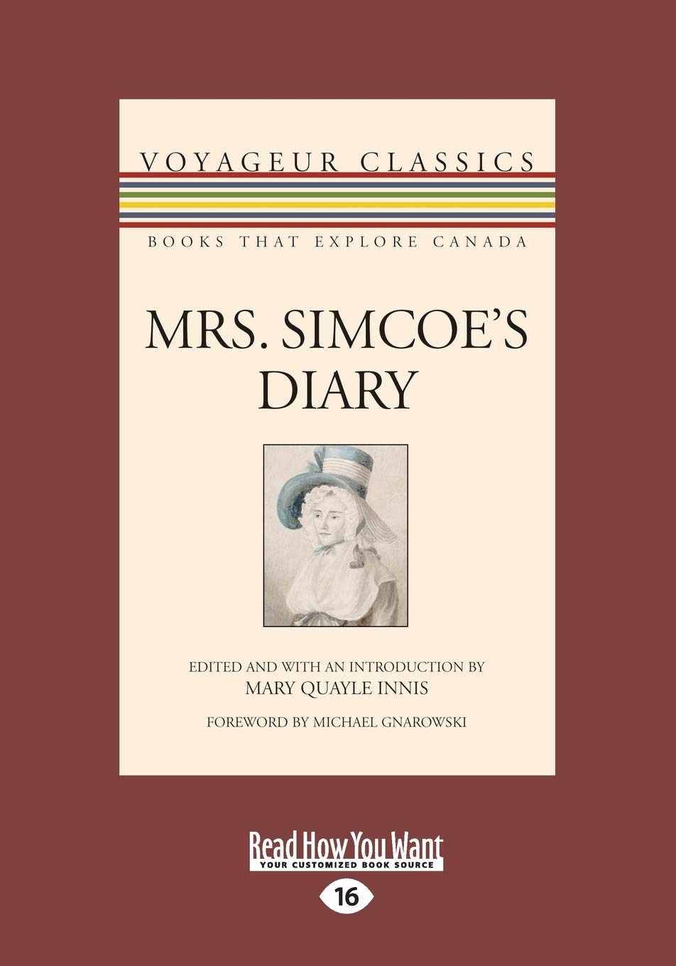 Mrs. Simcoe's Diary