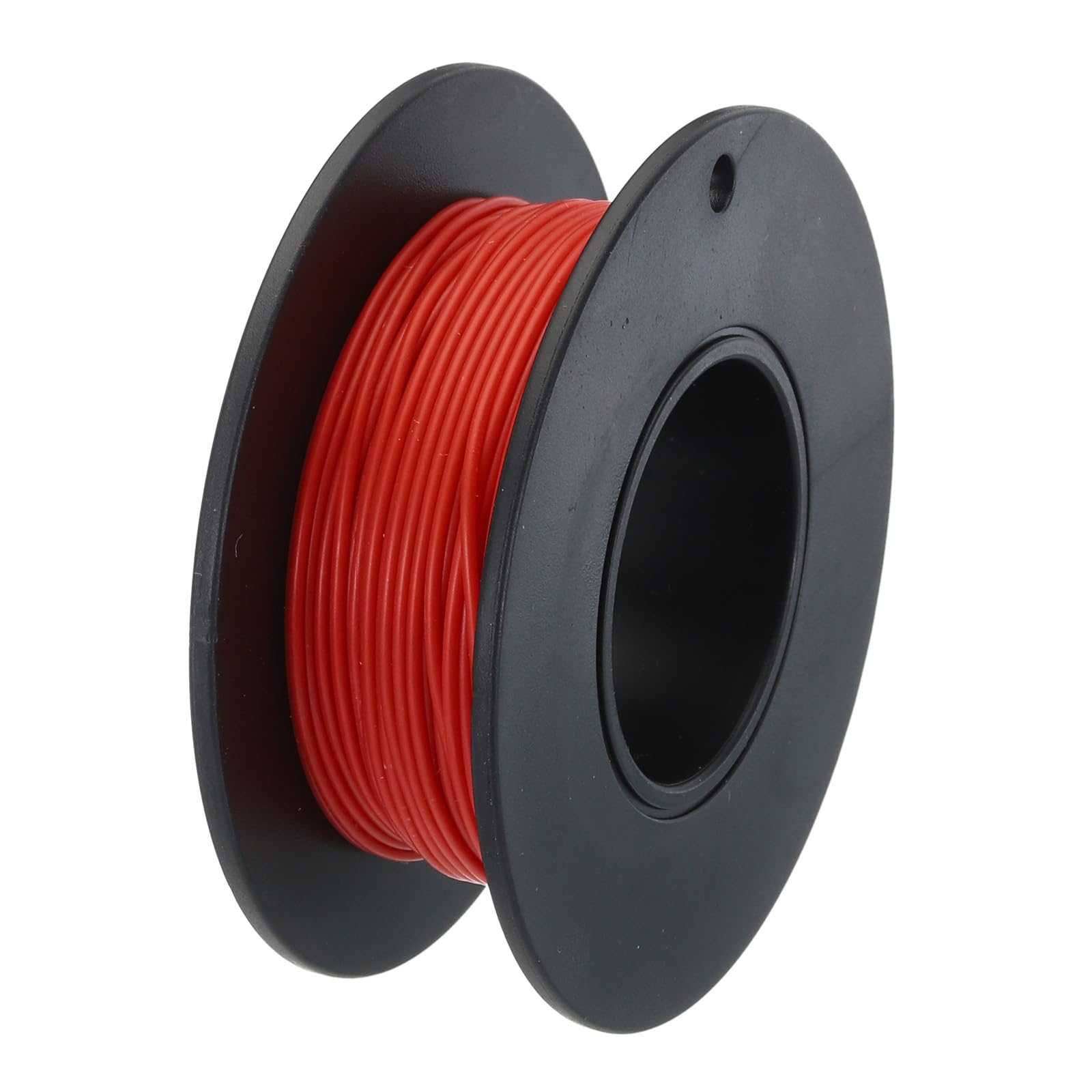 sourcing map 30 Gauge Silicone Wire 30AWG Electrical Wire Stranded Tinned Copper High Temp Hookup Spool 49.2ft Red for LED strip, Home wiring, Doorbell wiring, Motorcycle wiring
