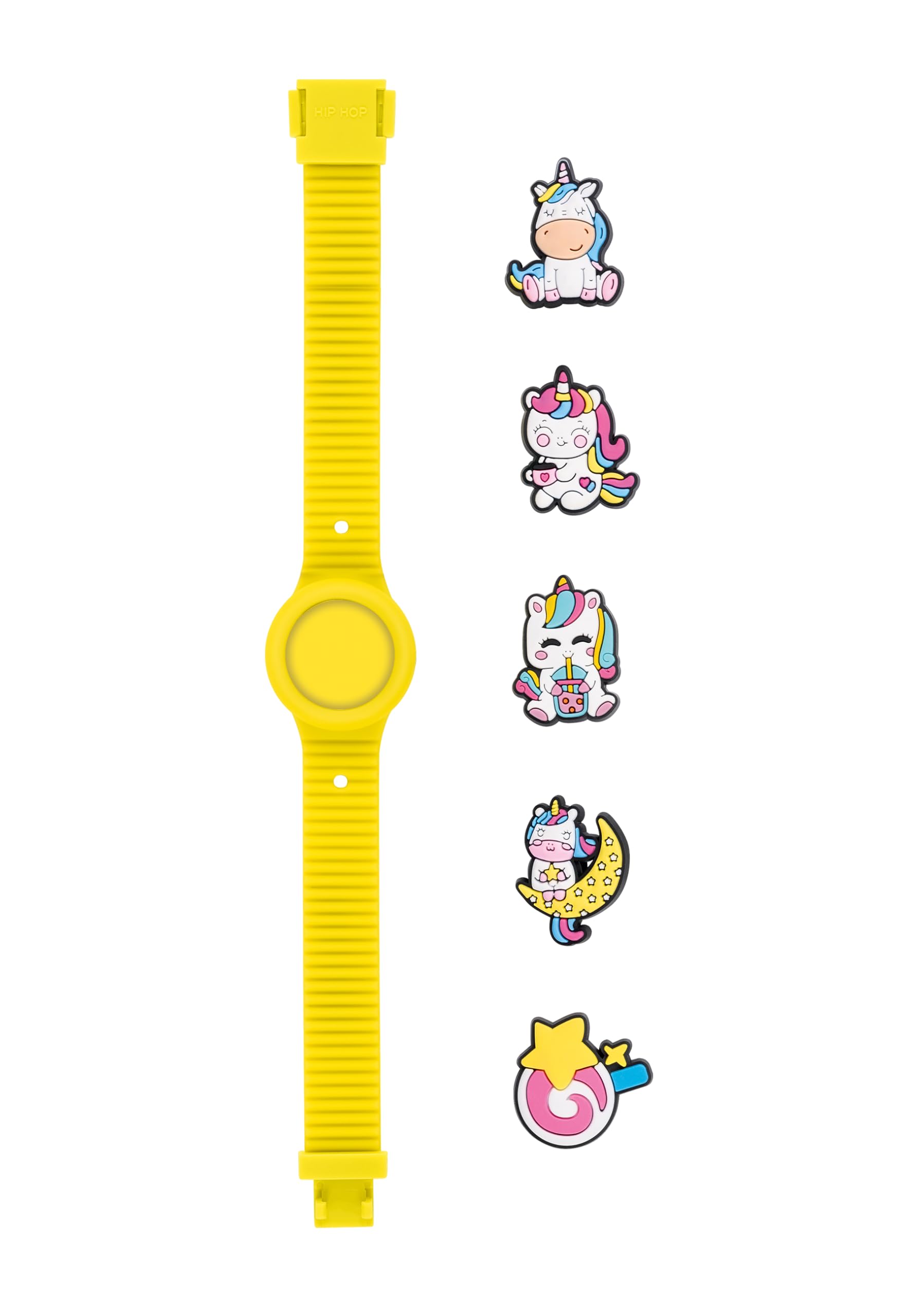 HIP HOP Orologio Bambina, Collezione PINTASTIC!, Movimento, Resistente all'acqua fino a 0 metri, Cinturino in Silicone, Lunghezza regolabile, Idee regalo Bambina