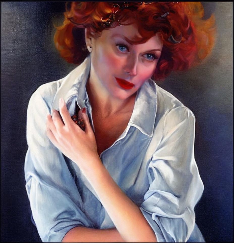 Affiches sur toile de femme mûre en short pour sublimer l'ambiance de votre salon