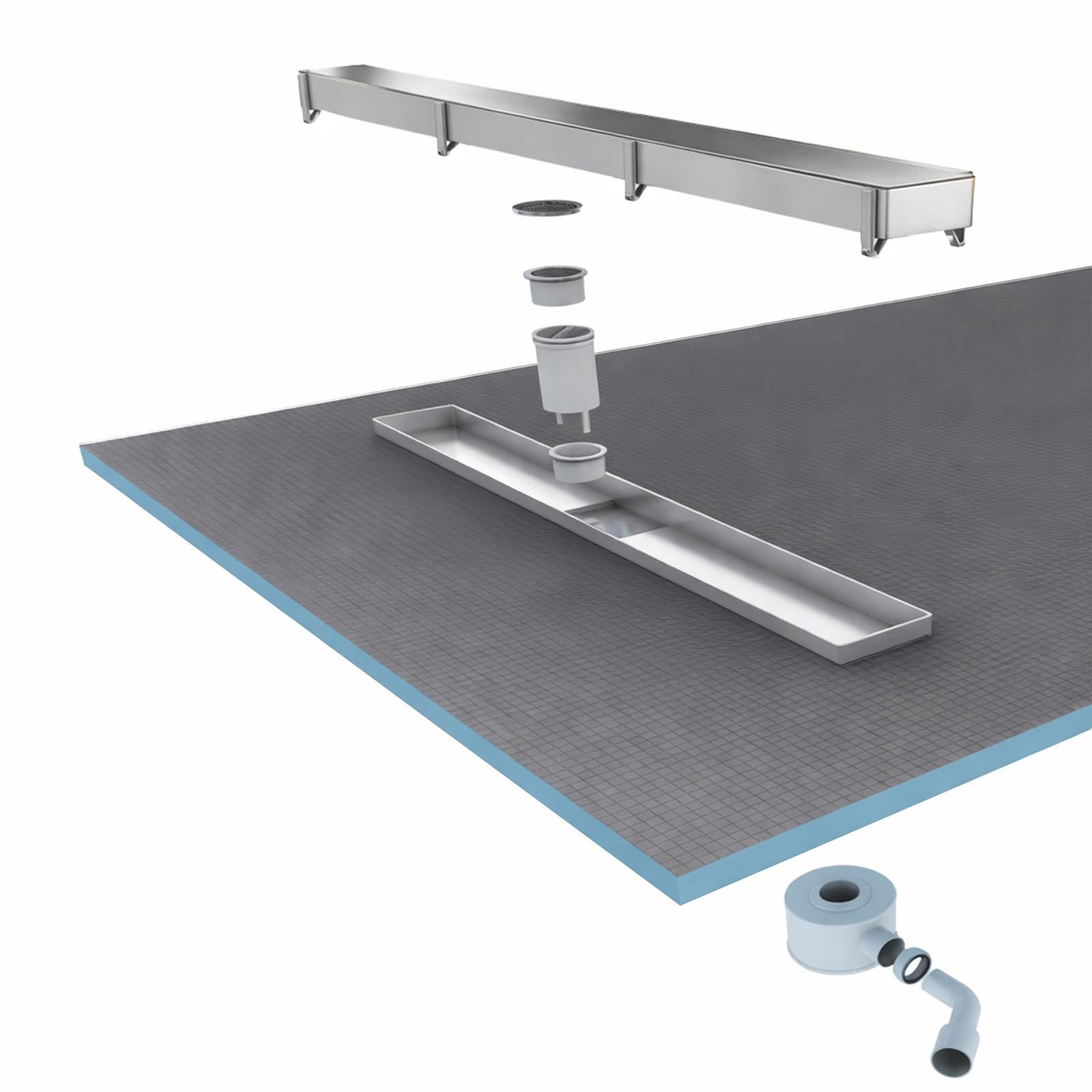 AURLANE FAC113 Plato de Ducha, Multicolor