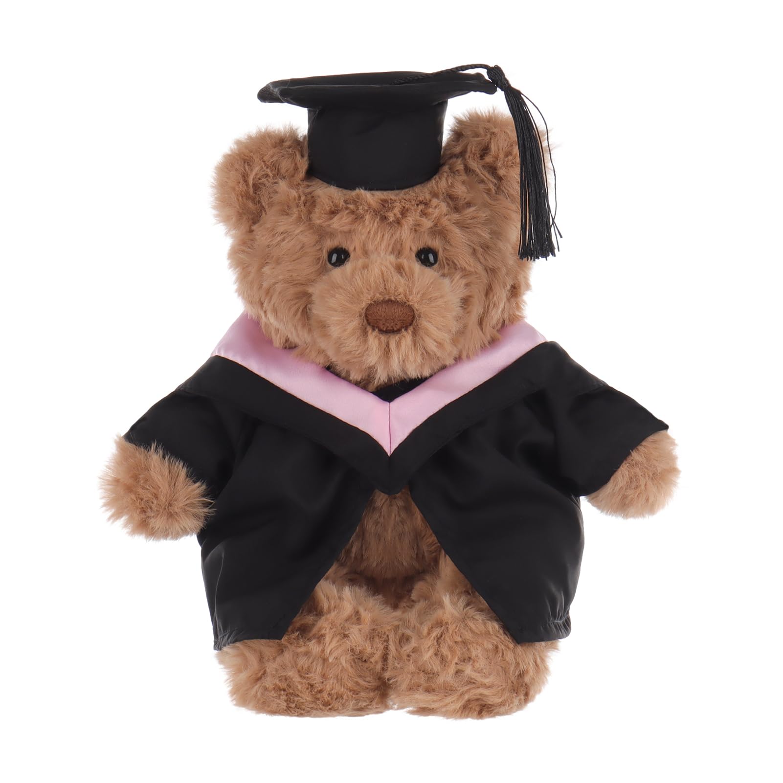 Apricot Lamb Bachelor Coffee Bear Plushies Stuffed Animals for Kids, Soft Cute Plush Toys for Baby Girl and Boy, Fluffy Brown Bachelor Coffee Bear