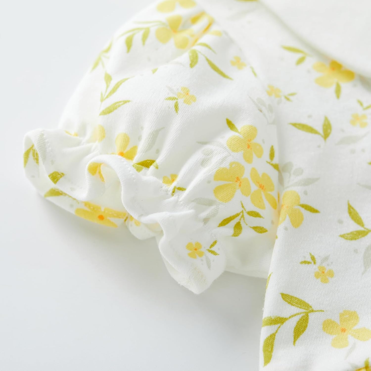 pureborn Baby Toddler Girl Dress Short and Long Sleeve Cotton Playwear Dresses 0-6T - Image 4