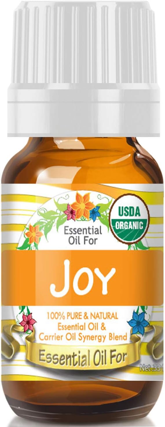 Amazon.com: Essential Oil for Joy (USDA Organic - 100% Pure) Unique ...