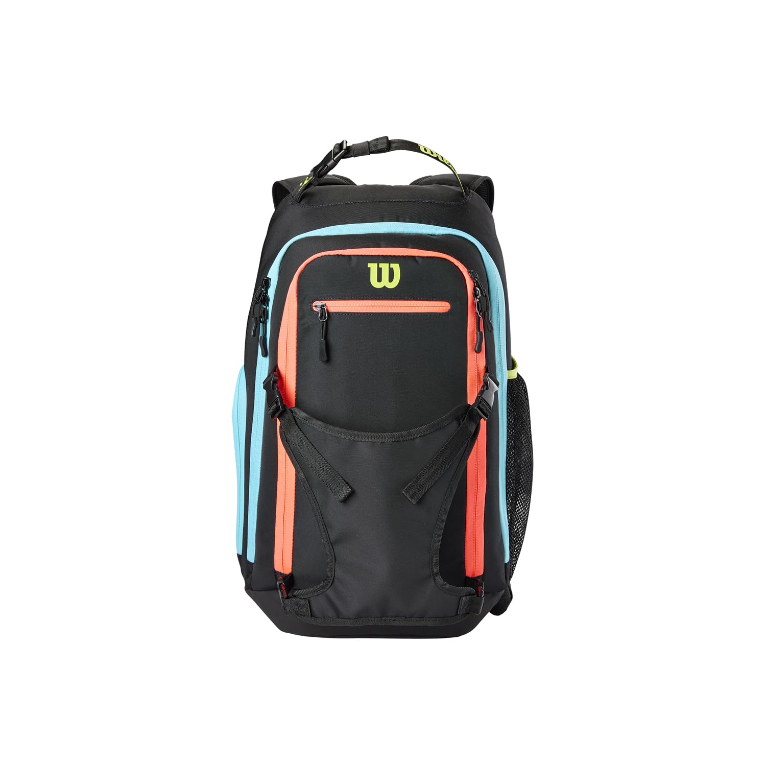 Wilson OPTX Volleyball-Rucksack, Schwarz/Gelb