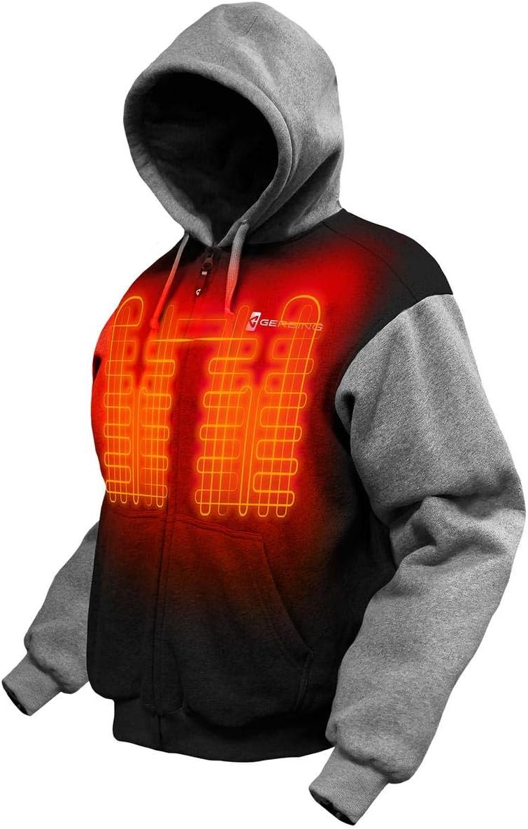 Gerbing 7V Battery Heated Hoodie Sweatshirt XL