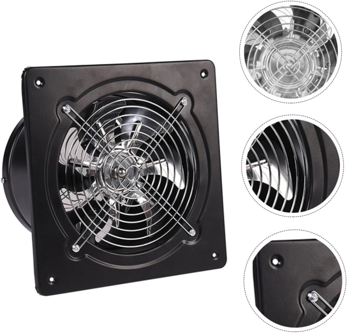 Garage Exhaust Fan Through-wall Installation Ventilation Fan for Kitchen Bathroom